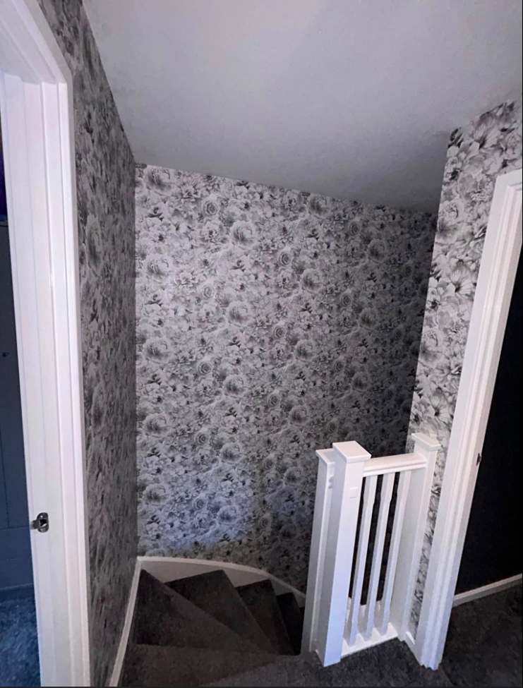 Monochrome hallway & staircase refresh 2