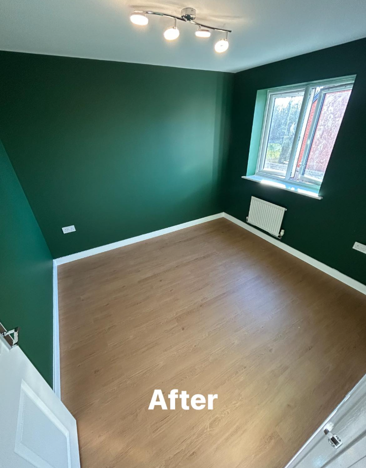 Recent painting & decorating project by House Proud