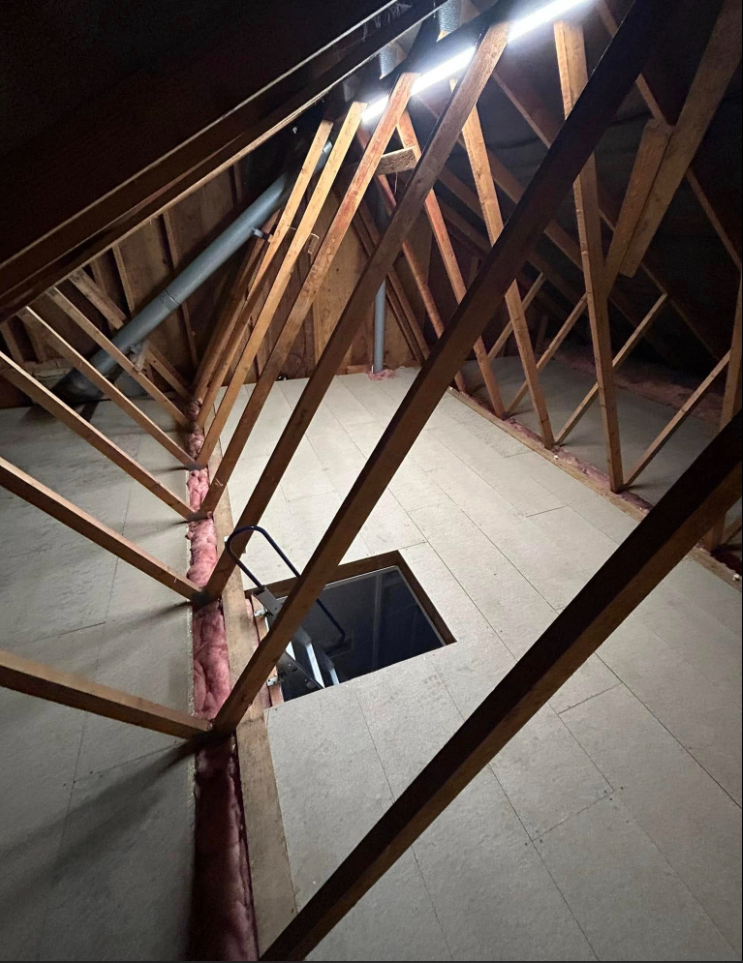 Fully boarded loft storage 3